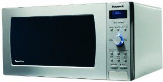 Panasonic NN SD997S Genius "Prestige" 2.2 cuft 1250 Watt Sensor Microwave with Inverter Technology & Blue Readout, Stainless Steel Kitchen & Dining