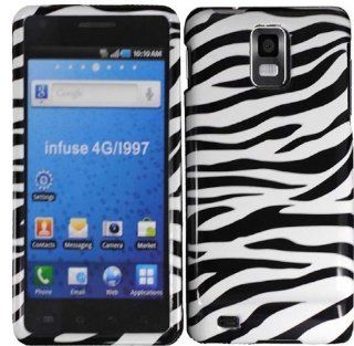 Zebra Hard Case Cover for Samsung i997 Infuse 4G Cell Phones & Accessories