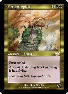 Ancient Spider (Magic the Gathering  Planeshift #96 Rare) Toys & Games