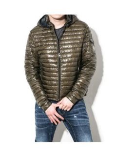 Moncler Men's LIONEL Detachable Hood Spring Goose Down Jacket Khaki 5 (IT) XL (US) at  Mens Clothing store