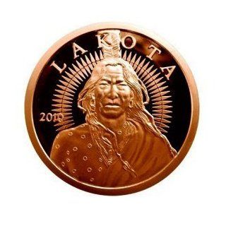 Lakota .999 Pure Copper Medallion 