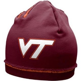 Nike Virginia Tech Hokies Maroon Jersey Knit Beanie Clothing