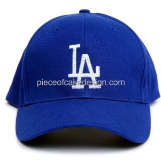6" Round ~ MLB Los Angeles Dodgers Baseball Hat Birthday ~ Edible Image Cake/Cupcake Topper  Dessert Decorating Cake Toppers  Grocery & Gourmet Food