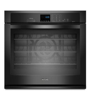 Whirlpool WOS92EC0AB 30" Black Electric Single Wall Oven   Convection Appliances