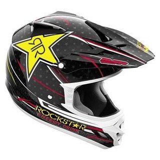 MSR Racing Velocity Rockstar Helmet   2010   X Small/Black Automotive