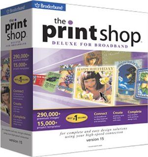 The Print Shop Deluxe 15 Broadband Software