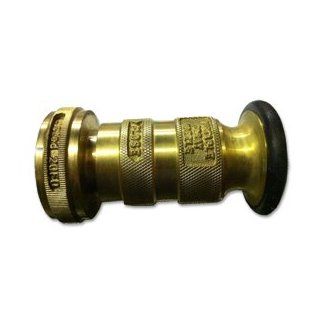 Cast Brass Fire Hose Nozzle NST. 1 1/2" (38mm)  Watering Nozzles  Patio, Lawn & Garden