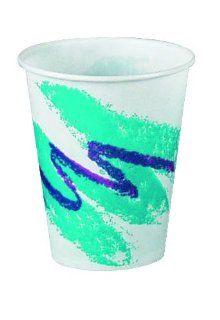 Jazz 6 oz Waxed Paper Cold Cups Kitchen & Dining