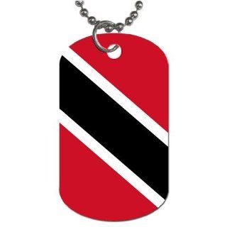 Trinidad & Tobago Flag Dog Tag 