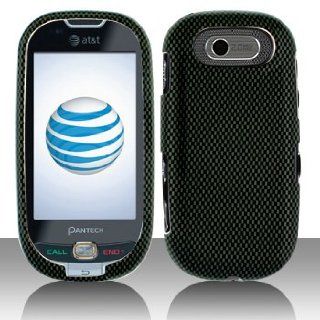 Premium   Pantech P2020/Ease Carbon Fiber Cover   Faceplate   Case   Snap On   Perfect Fit Guaranteed Cell Phones & Accessories