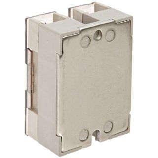 Omron G3NA 610B DC5 24 Solid State Relay, Zero Cross Function, Yellow Indicator, Photocoupler Isolation, 10 A Rated Load Current, 400 to 600 VAC Rated Load Voltage, 5 to 24 VDC Input Voltage Electronic Relays