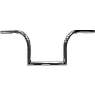 NYC Choppers 1in. Curves Ape Hanger Handlebar   8in. Ape   Chrome , Color Chrome, Handle Bar Size 1in. NY 7340 08 Automotive
