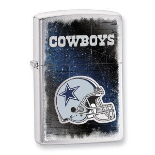 Zippo Dallas Cowboys High Polish Chrome Lighter Jewelry