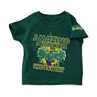 Personalized Incredible Hulk T Shirt   L (14 16) Clothing