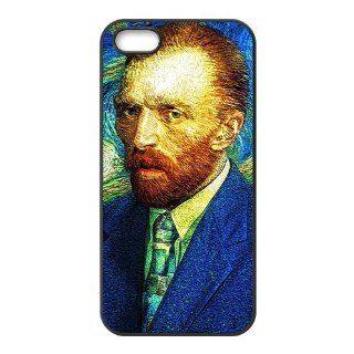 Custom Van Gogh TPU Back Cover Case for iPhone 5 5s PP5 1546 Cell Phones & Accessories