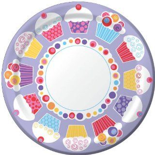 Cupcake Value Dinner Plates Toys & Games