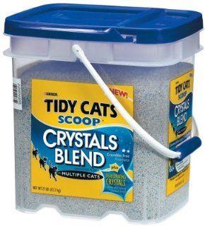TIDY CATS PWR BLND 27 LB CRYSTAL BLEND SCOOPABLE NESTLE PURINA PET CARE LITTER NP01665 