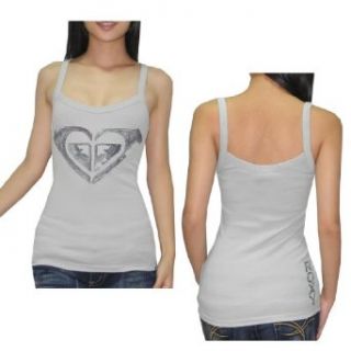 Roxy Womens Surf & Skate Sleeveless Shirt / Tank Top Small Grey Clothing