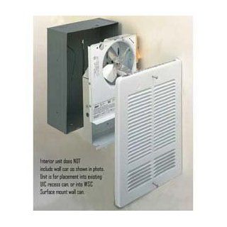 King Forced Air Wall Heater Interior And Grill W1215i, 1500w, 120v, White    