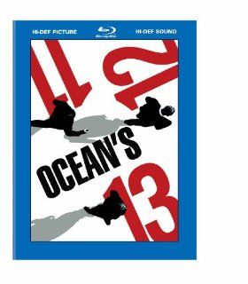Ocean's Trilogy (Ocean's Eleven / Ocean's Twelve / Ocean's Thirteen) [Blu ray] Brad Pitt, George Clooney, Steven Soderbergh Movies & TV