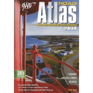 AAA Road Atlas 2014 (Aaa North American Road Atlas) AAA 9781595085375 Books