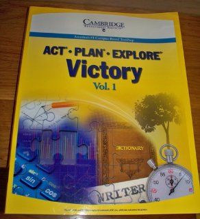 Act Pan Explore Victory Student Text Volume 1 Cambridge Financial Services 9781588940971 Books