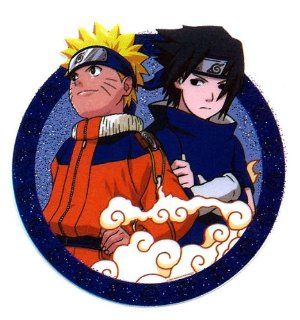 Naruto & Sasuke Uchiha in cloud   Cursed Seal of Heaven Iron On Transfer for T Shirt ~ Naruto 