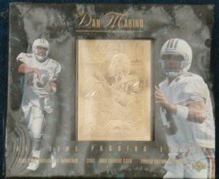 Dan Marino 23kt Gold Trading Card By Upper Deck (New & Sealed) 