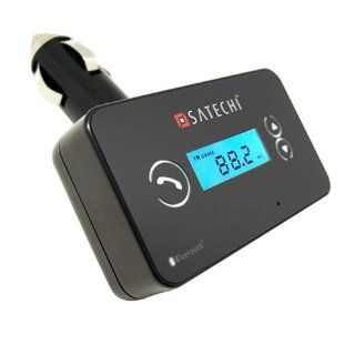Satechi Bluetooth Hands free Car Stereo Fm Transmitter for iPhone 5S, 5C, 5, 4S, 4, 3GS, 3G, Samsung Galaxy S4, S3, S2, Note 2, Nexus S, HTC One X, S, Motorola Droid Razr HD, Maxx, Nokia Lumia 920, LG Optimus G and Bluetooth Stereo A2DP supported Devices 