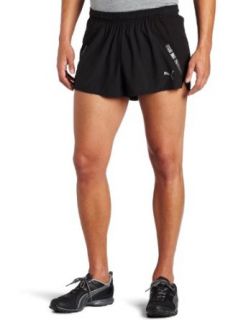 Puma Men's Complete Split Shorts, Black, Small  Running Shorts  Clothing