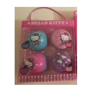 Hello Kitty 4 rollerball lip balms 