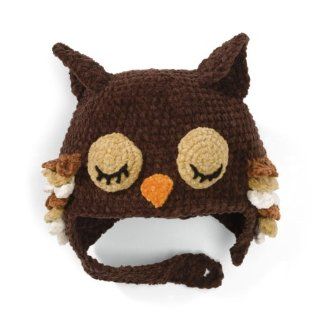 San Diego Hat BROWN SLEEPY OWL Baby Beanie Hat Bonnet 6 12 Months   SO cute  Other Products  