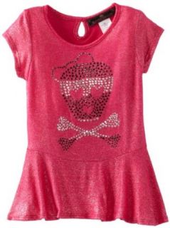 Almost Famous Girls 2 6x Peplum Top Fashion T Shirts Clothing