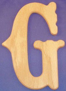 Western Letter Number   6 Inch Wood Letter G   House Numbers  