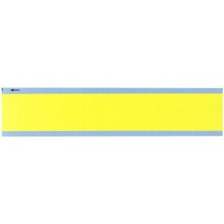 Brady WM COL YL PK 1.5" Marker Length, B 500 Repositionable Vinyl Cloth, Matte Finish Yellow NEMA Color Wire Marker Card (Pack of 25 Card) Industrial Warning Signs