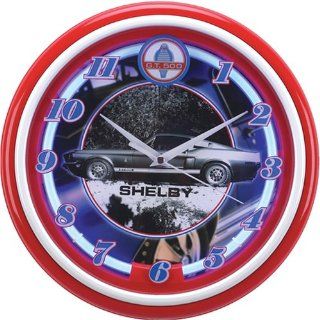 Shelby Mustang Neon Wall ClockCorvette neon clock also available Kitchen & Dining