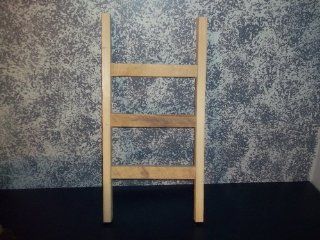 Wooden 2 Ft Ladder. This Ladder Can Be Used in Many Different Ways. You Can Sit It up Against a Wall and Add Different Primitive Decorations or Hang It on the Wall Decorated with Pip Berries and Metal Stars. You Can Also Put It Sideways on Your Wall and Ad