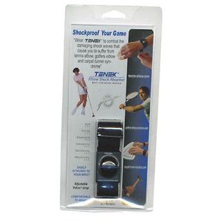 Tenex Tennis Elbow Reliever (Color Black Size Adj (18 61)  Advanced Tennis Rackets  Sports & Outdoors