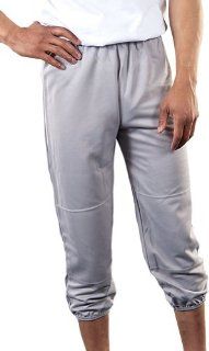 Soffe Double Knit Custom Baseball Pants 020   GREY AM  Baseball And Softball Pants  Sports & Outdoors