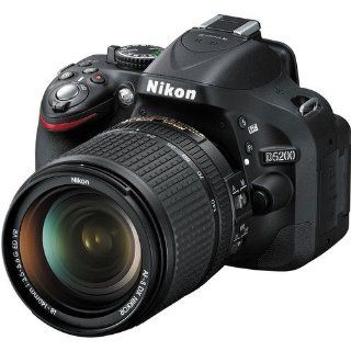 Nikon D5200 24.1 MP DX Format CMOS Digital SLR Camera with 18 140mm VR NIKKOR Zoom Lens  Camera & Photo