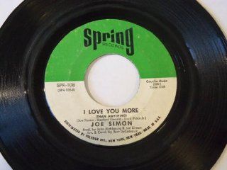 Your Time To Cry / I Love You More (Than Anything) 7" 45   Spring   SPR 108 Music