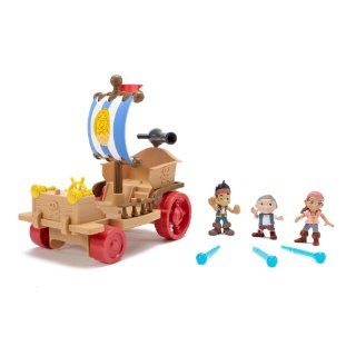 Disney's Jake and the Never Land Pirates Never Land Sailwagon Toys & Games