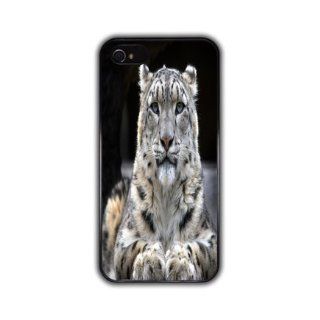 Snow Tiger Phone Case Black Slim Hard Phone Case Designed Cover Protector Accessory for Apple Iphone 5 *Also Available for Iphone Apple 4 4S 4G and Samsung Galaxy S3* AT&T Sprint Verizon Virgin Mobile Cell Phones & Accessories