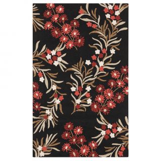 Hand hooked Hayden Transitional Floral Indoor/ Outdoor Area Rug (2 X 3)