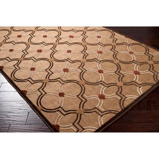 Meticulously Woven Jewel Transitional Geometric Indoor/ Outdoor Area Rug (39 X 58)