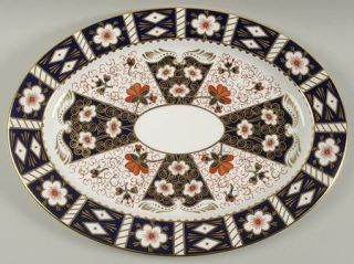 Royal Crown Derby Traditional Imari 16 Oval Serving Platter, Fine China Dinnerw