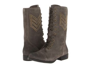 Betsey Johnson Tempest Womens Lace up Boots (Taupe)