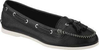 Womens Sperry Top Sider Sabrina   Black Slip on Shoes