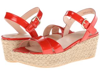 Stuart Weitzman Crosson Womens Wedge Shoes (Red)