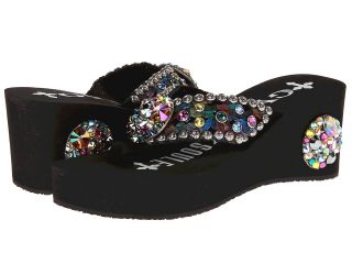 Gypsy SOULE Carnival Heel Womens Wedge Shoes (Black)